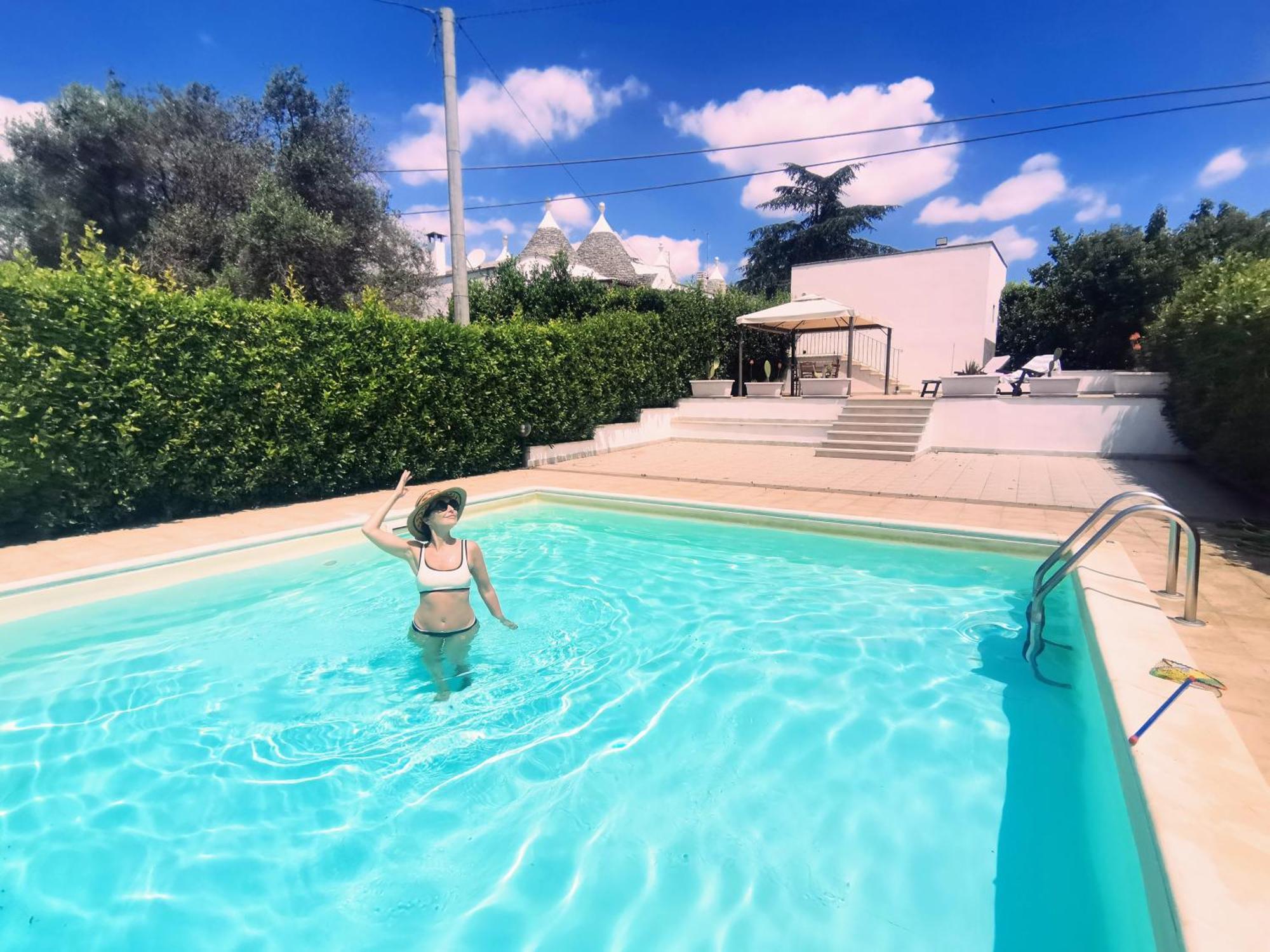 Trulli And Pool - I Cactus Villa Martina Franca Eksteriør bilde
