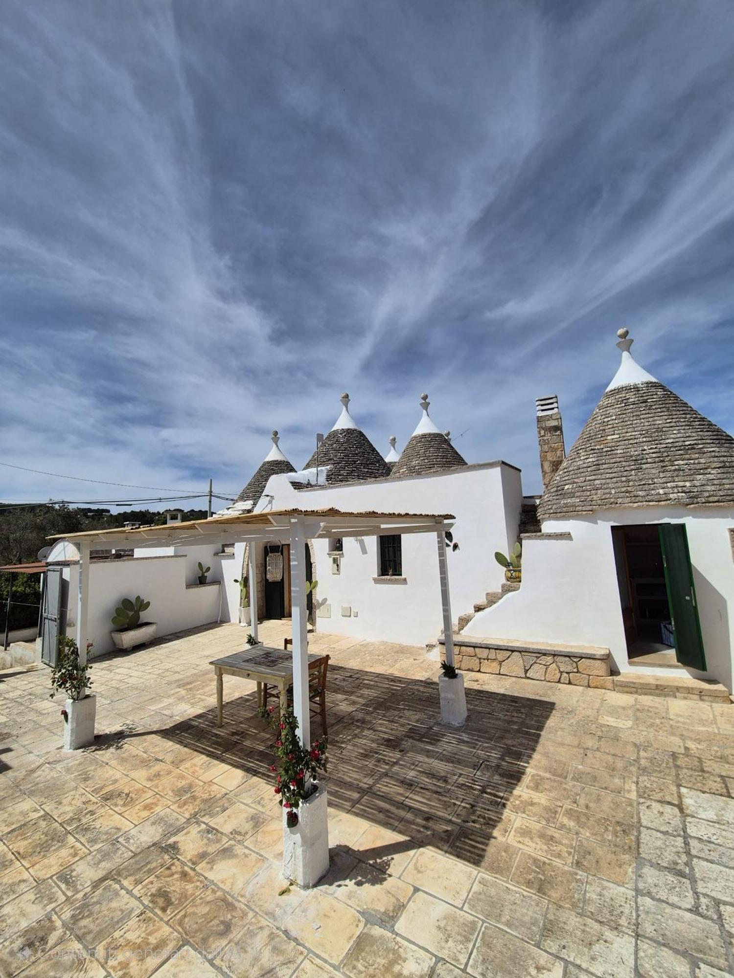 Trulli And Pool - I Cactus Villa Martina Franca Eksteriør bilde